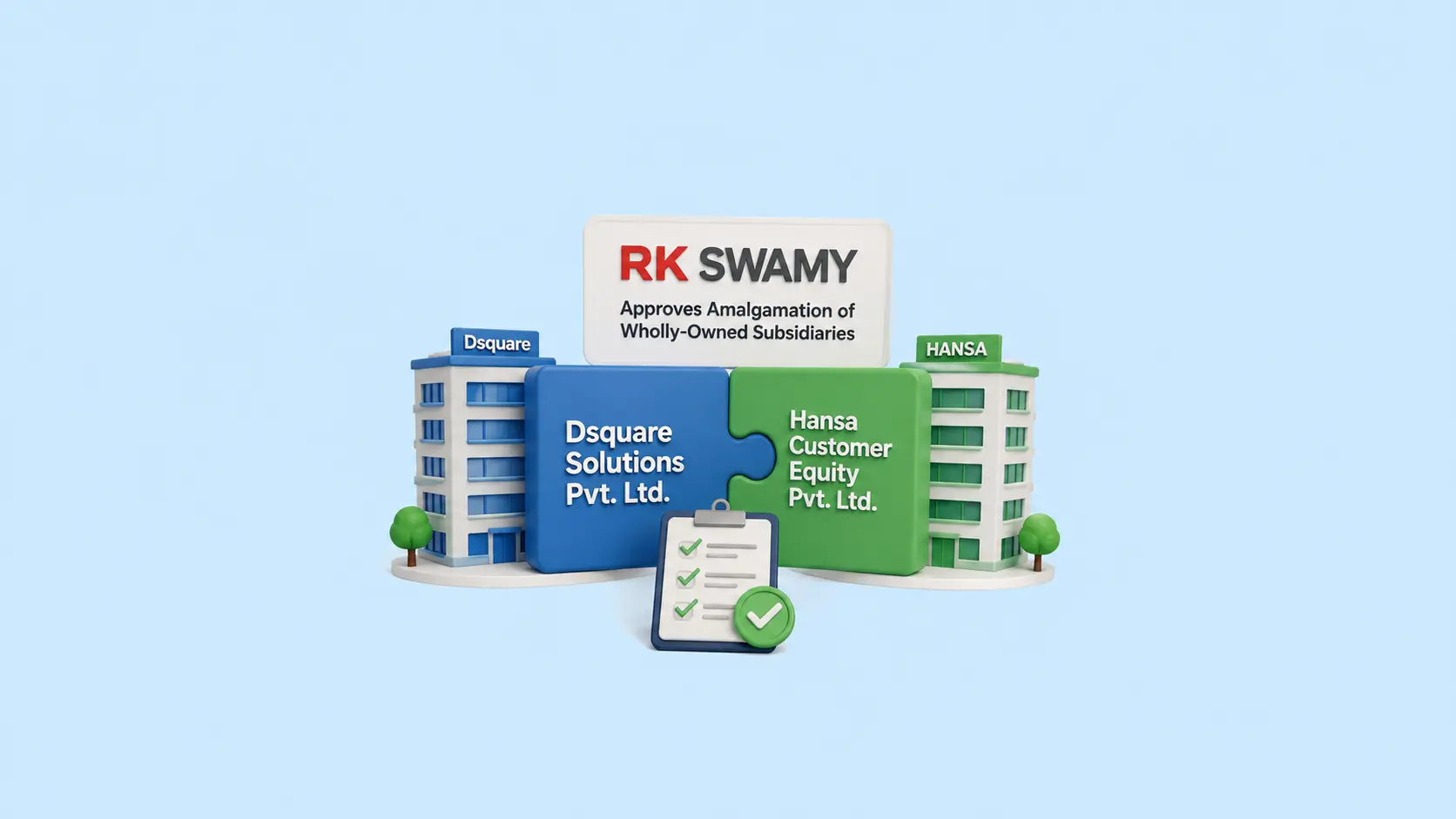 RK Swamy Approves Amalgamation of Wholly-Owned Subsidiaries